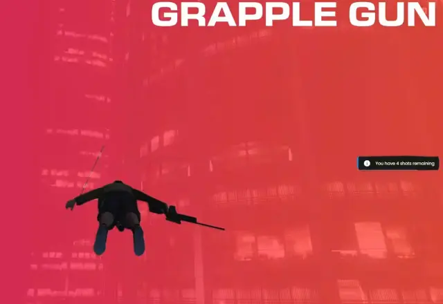 Free qb-grapplegun for qb-core, a Grapple Hook Item