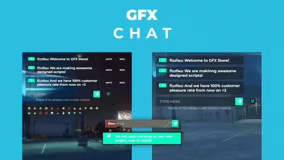 Free FiveM Chat Theme with Clean UI and Admin Tools