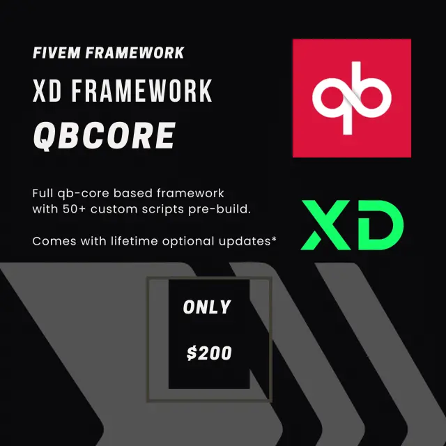 QBCore Framework V1, a Full Server with Custom Scripts