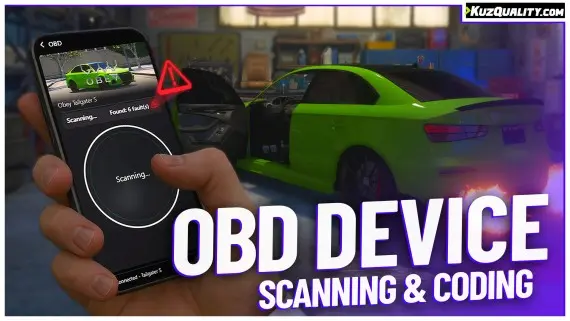 Free OBD Car Device by KuzQuality for FiveM