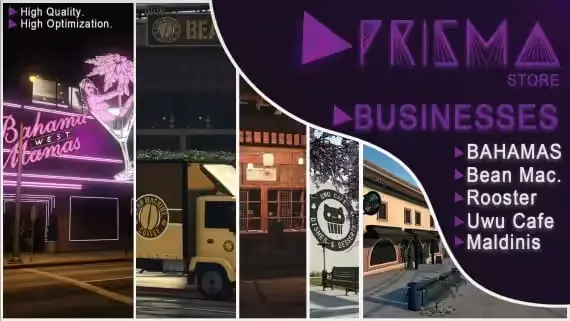 qb-jobs for QBCore, Five Player Owned Businesses