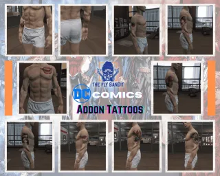 [200] Tattoo Pack for FiveM Servers | Supports qb screenshot 3