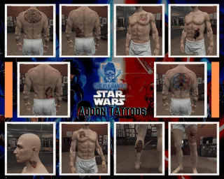 [200] Tattoo Pack for FiveM Servers | Supports qb screenshot 14