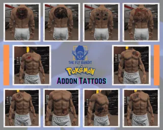 [200] Tattoo Pack for FiveM Servers | Supports qb screenshot 7