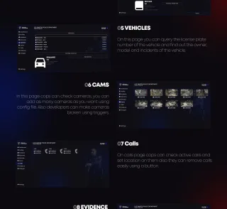 qb-mdt /w Warrants, Cameras, Vehicle, Dispatch etc screenshot 5