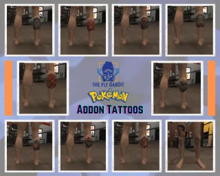 [200] Tattoo Pack for FiveM Servers | Supports qb screenshot 10
