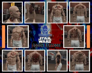 [200] Tattoo Pack for FiveM Servers | Supports qb screenshot 15