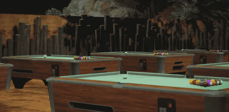 FiveM Standalone Pool Script, 8-Ball and 9-Ball Billiards - interface detail