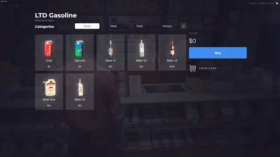 qb-shops v3 for QBCore with a Blackmarket Tier - preview screenshot