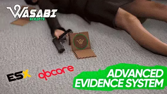 FiveM Advanced Evidence System for QBCore Police