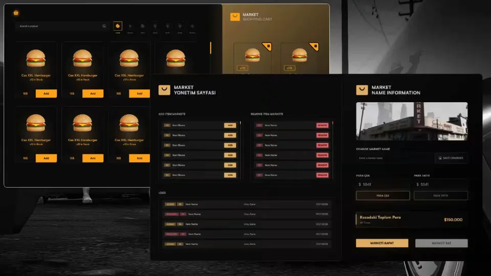 FiveM Player Owned Shops for QBCore, Stock and Books